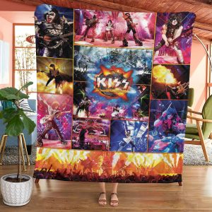 Kiss Band Quilt Blanket - GNE 2204