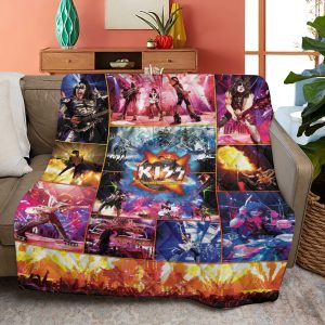 Kiss Band Quilt Blanket - GNE 2204