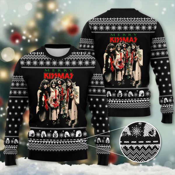 Kiss Band 3D Ugly Sweater - HOATT 7373
