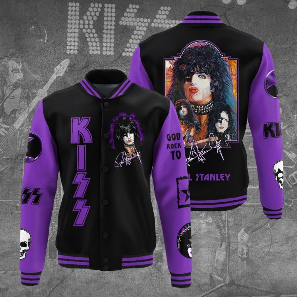 Kiss Band Varsity Jacket – GNE 2345