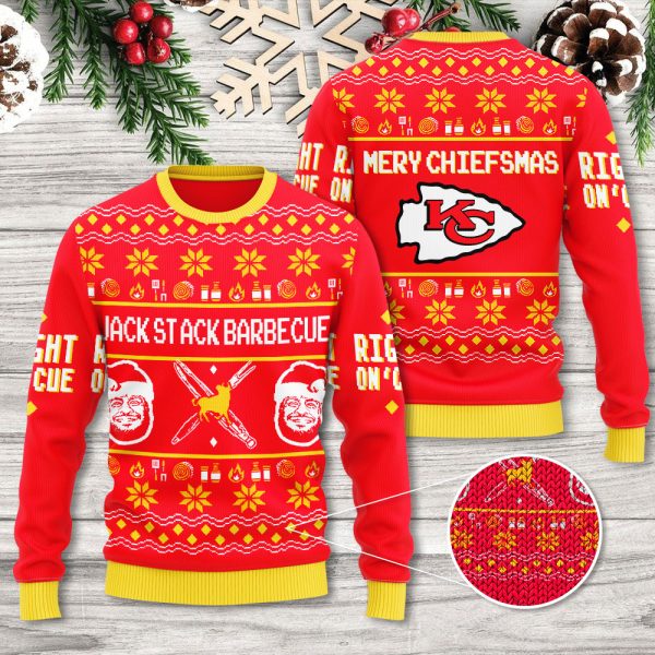 Kansas City Chiefs 3D Ugly Sweater - TANTN 10148