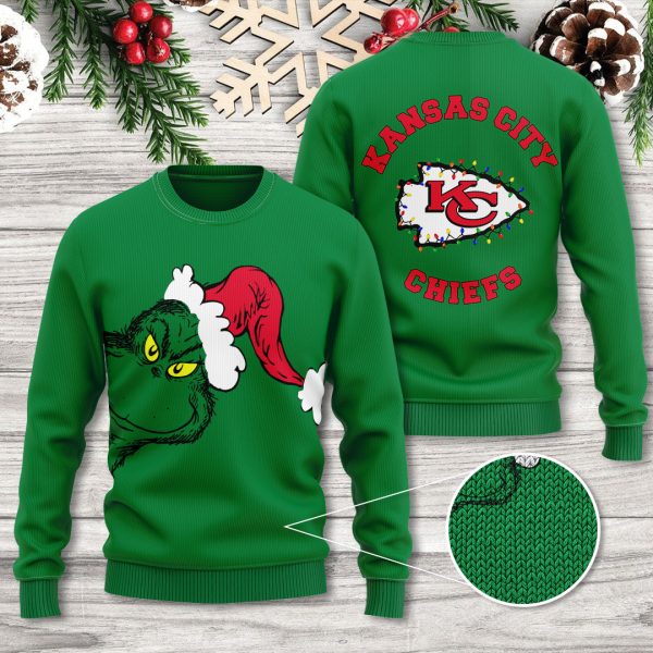Kansas City Chiefs 3D Ugly Sweater - TANTN 10149