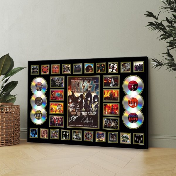 Kiss Band Rectangle Canvas With Inner Frame - MAITM 9079