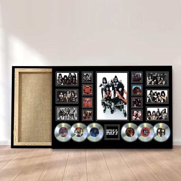 Kiss Band Rectangle Canvas With Inner Frame - MAITM 9305