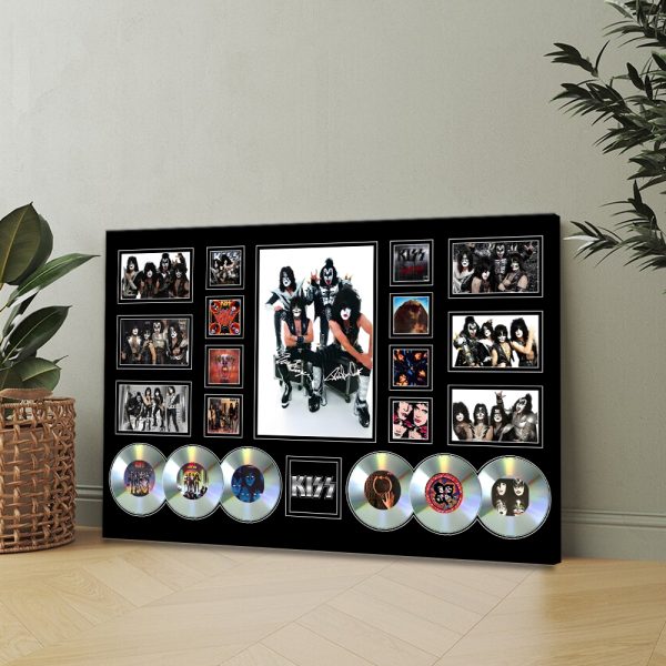 Kiss Band Rectangle Canvas With Inner Frame - MAITM 9305