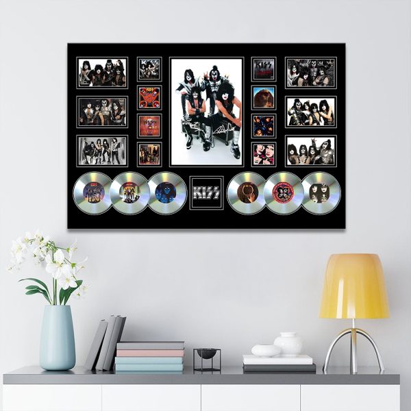 Kiss Band Rectangle Canvas With Inner Frame - MAITM 9305
