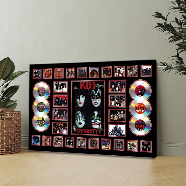 Kiss Band Rectangle Canvas With Inner Frame - MAITM 9306