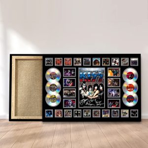 Kiss Band Rectangle Canvas With Inner Frame - MAITM 9307