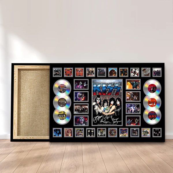 Kiss Band Rectangle Canvas With Inner Frame - MAITM 9307
