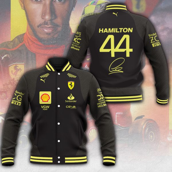 Lewis Hamilton x Scuderia Ferrari Varsity Jacket – MAITM 9286