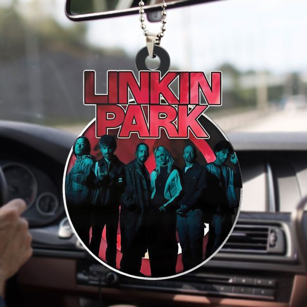 Linkin Park Custom Shape 1-sided Acrylic Car Ornament - HOATT 7589