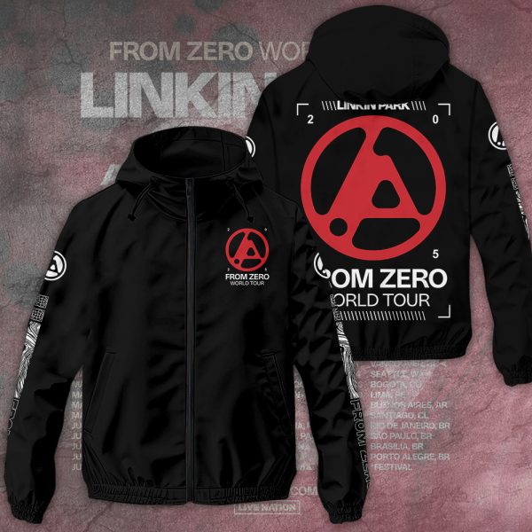 Linkin Park 3D Windbreaker Jacket - GNE 2257