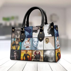 Mary J. Blige Leather HandBag - VANDH 4047