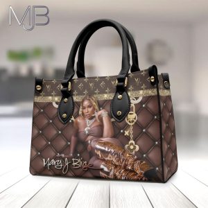 Mary J. Blige Leather HandBag - VANDH 4054