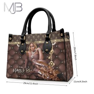 Mary J. Blige Leather HandBag - VANDH 4054
