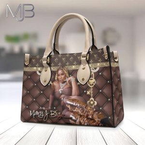 Mary J. Blige Leather HandBag - VANDH 4054