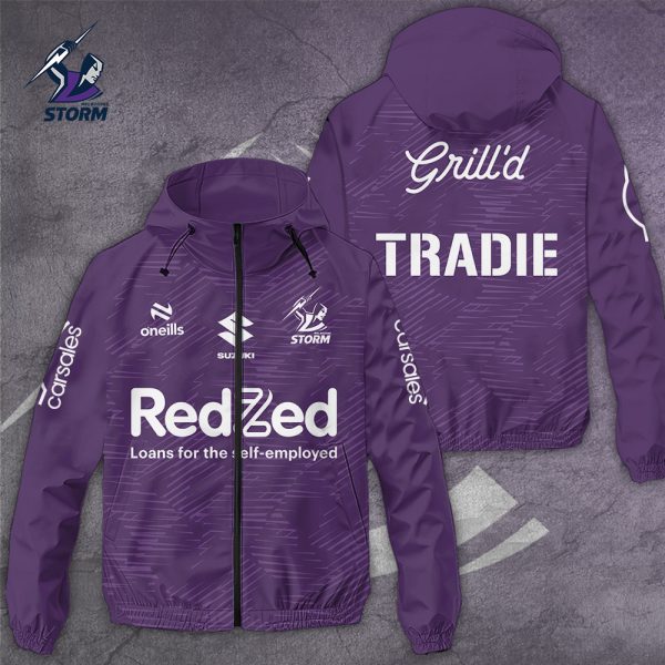 Melbourne Storm 3D Windbreaker Jacket - TANTN 9685