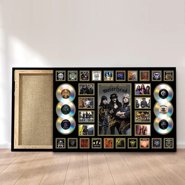 Motörhead Band Rectangle Canvas With Inner Frame - MAITM 9082