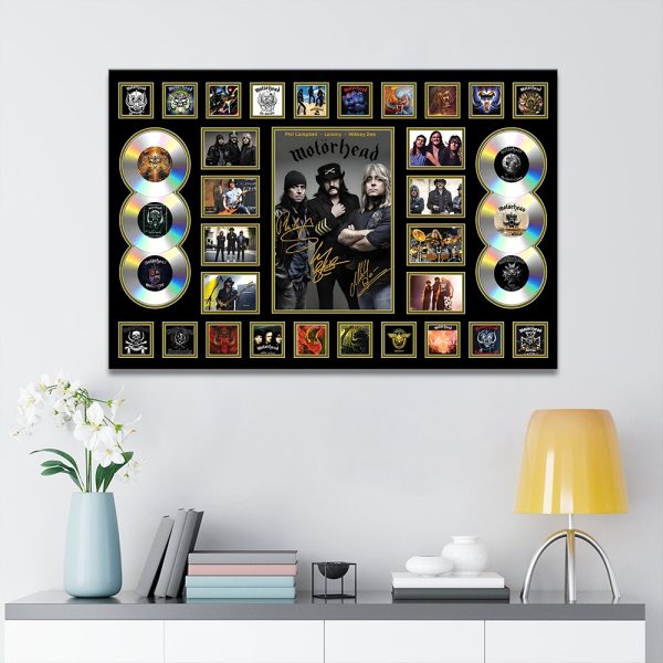 Motörhead Band Rectangle Canvas With Inner Frame - MAITM 9082