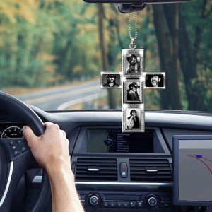 Motörhead Band x Lemmy Kilmister Music Custom Shape 2-sided Acrylic Car Ornament - HOATT 7695