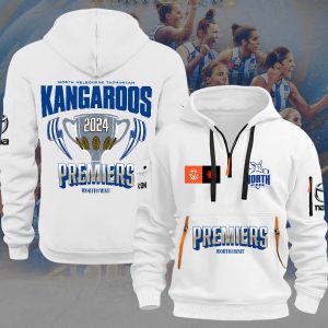 North Melbourne FC 2D Quarter Zip Hoodie - MAITM 9066