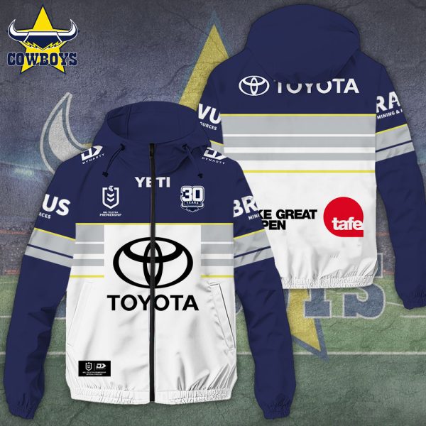 North Queensland Cowboys 3D Windbreaker Jacket - TANTN 9686