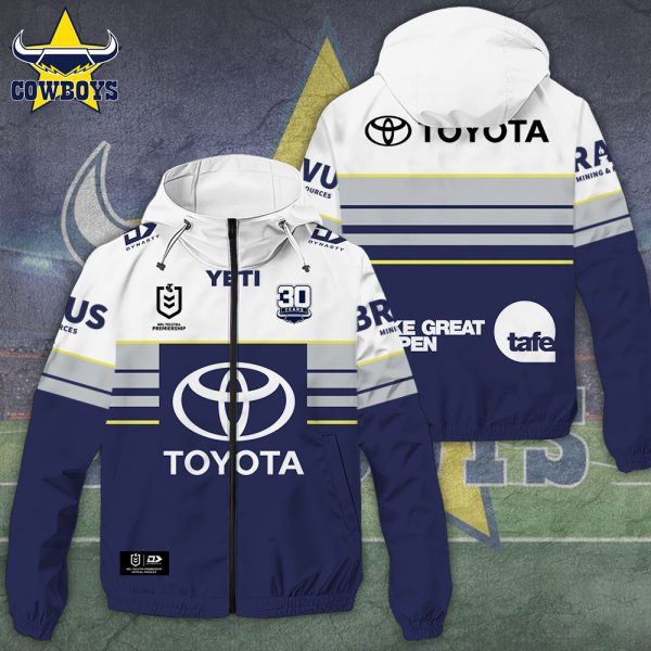 North Queensland Cowboys 3D Windbreaker Jacket - TANTN 9687