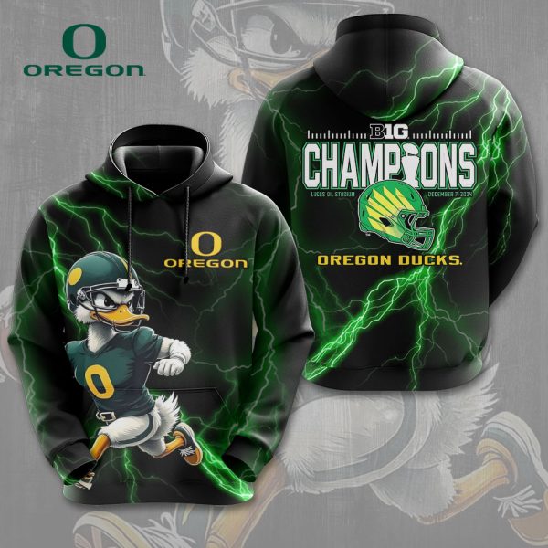 Oregon Ducks Football 3D Apparel - VANDH 4105