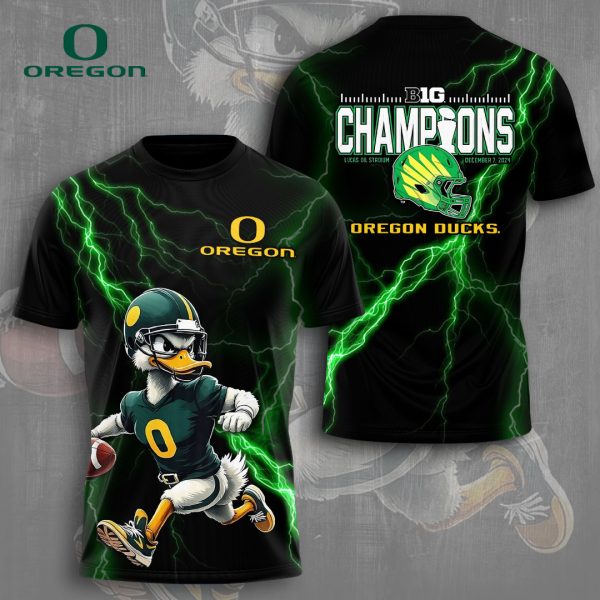 Oregon Ducks Football 3D Apparel - VANDH 4105