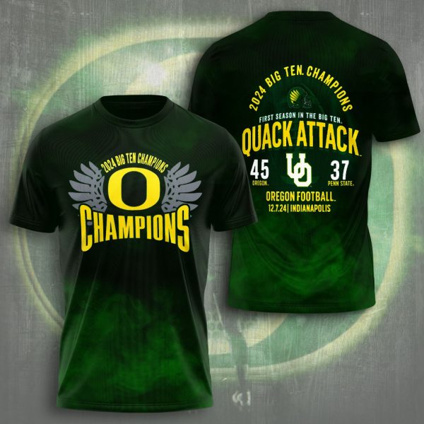 Oregon Ducks Football 3D Apparel – VANDH 4023