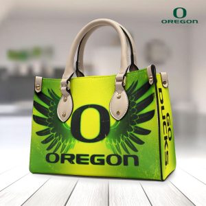 Oregon Ducks Football Leather HandBag - VANDH 4108