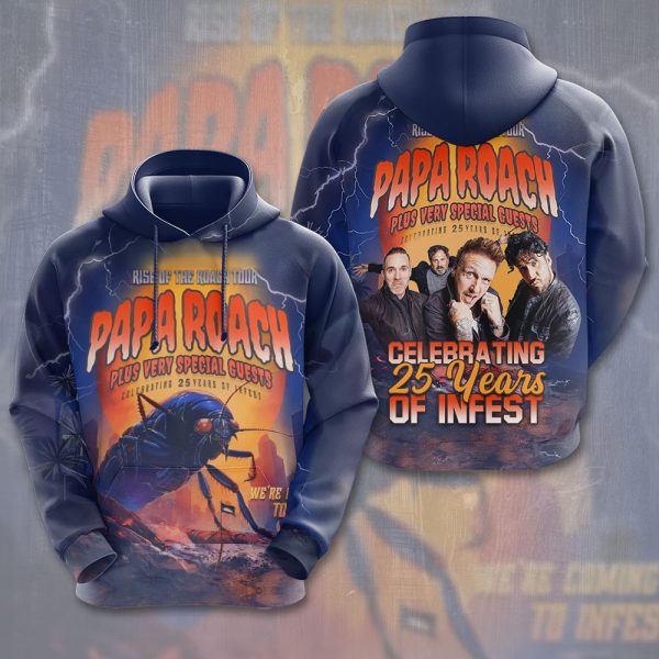 Papa Roach 3D Apparel - VANDH 4053
