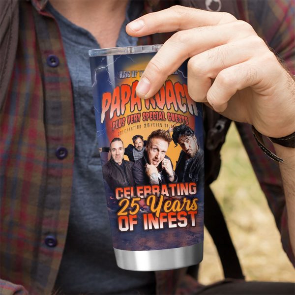 Personalized Papa Roach Tumbler Cup - VANDH 4059