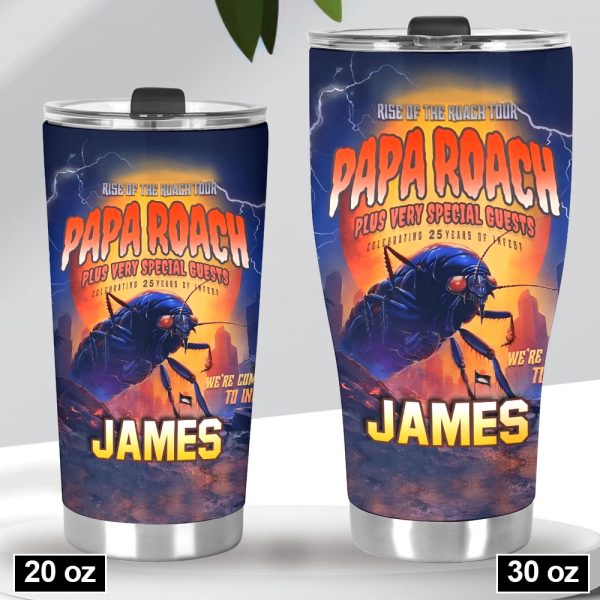 Personalized Papa Roach Tumbler Cup - VANDH 4059