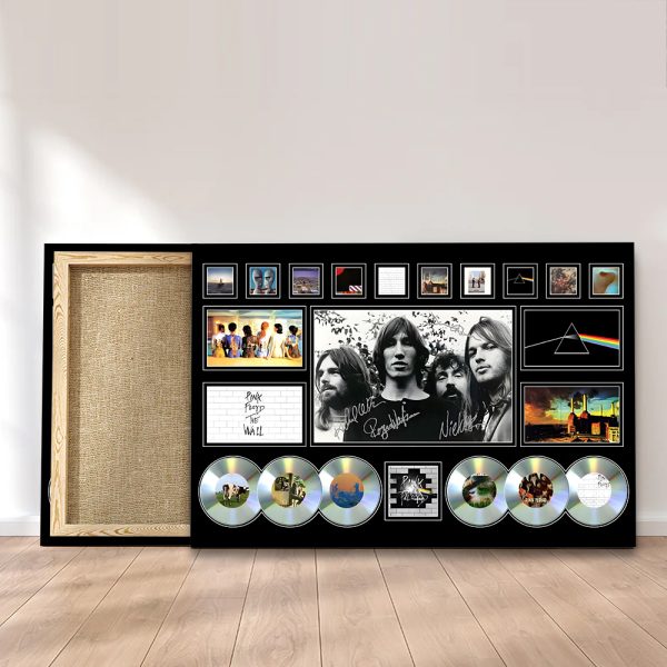 Pink Floyd Rectangle Canvas With Inner Frame - MAITM 9389