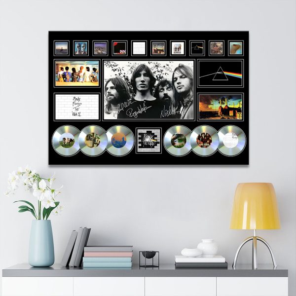 Pink Floyd Rectangle Canvas With Inner Frame - MAITM 9389