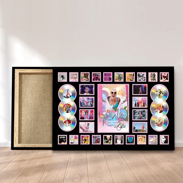 P!nk Rectangle Canvas With Inner Frame - MAITM 9081