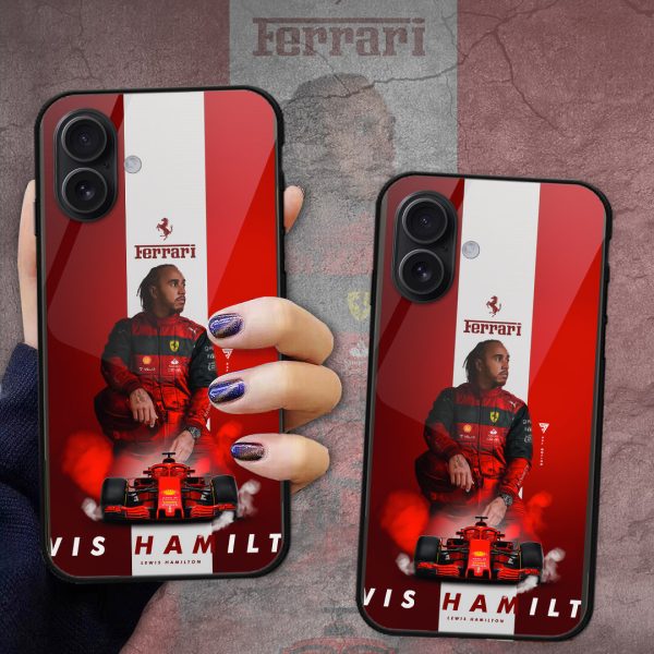 Lewis Hamilton x Scuderia Ferrari Phone Case - TANTN 10146