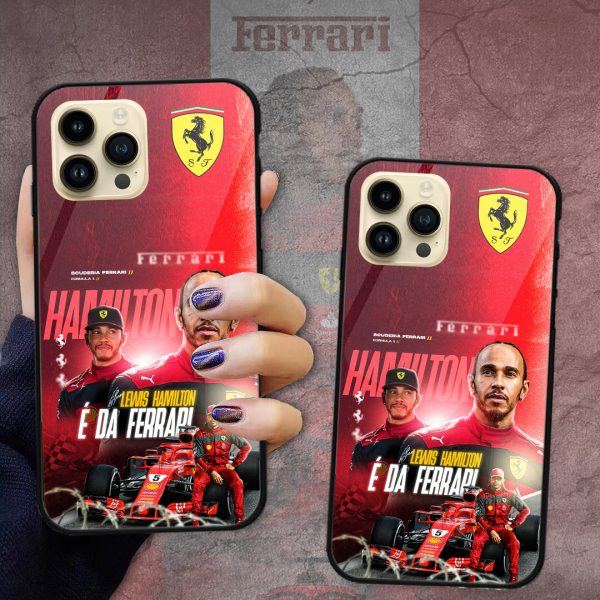 Lewis Hamilton x Scuderia Ferrari Phone Case - TANTN 10147