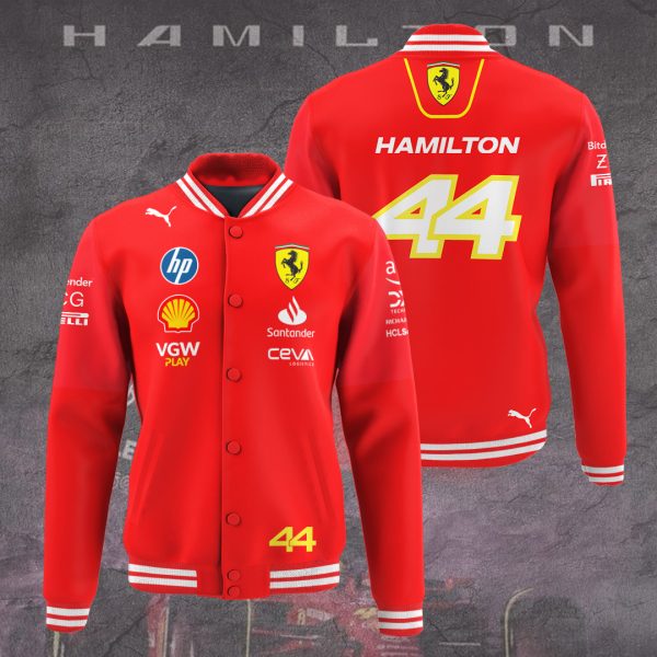 Scuderia Ferrari x Lewis Hamilton Varsity Jacket – TANTN 9926