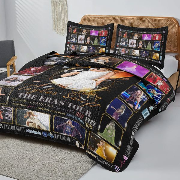 Taylor Swift Quilt Bedding Set - HOATT 7486