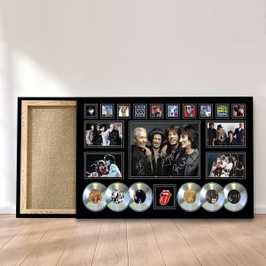 The Rolling Stones Rectangle Canvas With Inner Frame - MAITM 9080