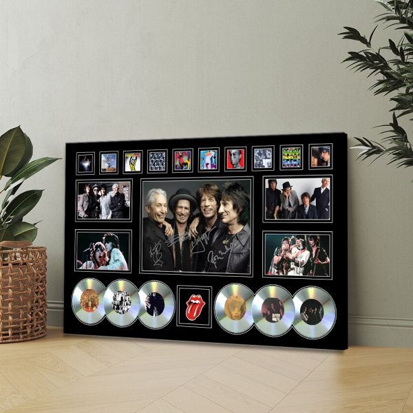 The Rolling Stones Rectangle Canvas With Inner Frame - MAITM 9080