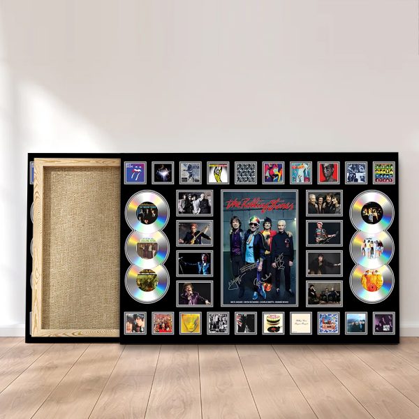 The Rolling Stones Rectangle Canvas With Inner Frame - MAITM 9403