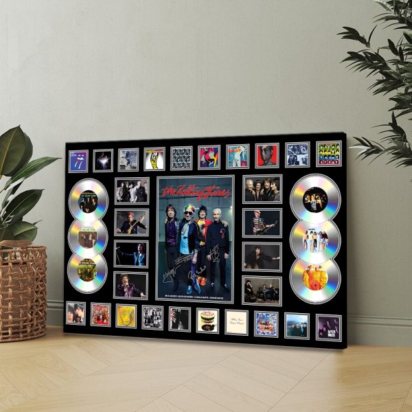 The Rolling Stones Rectangle Canvas With Inner Frame - MAITM 9403