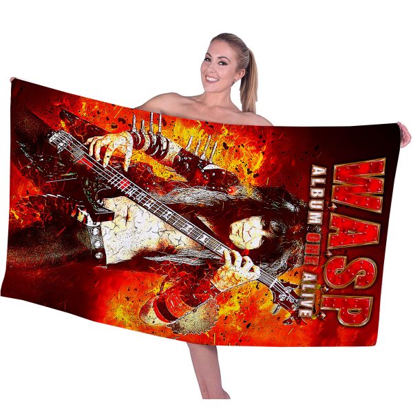W.A.S.P. Rectangle Beach Towel - HOATT 7636