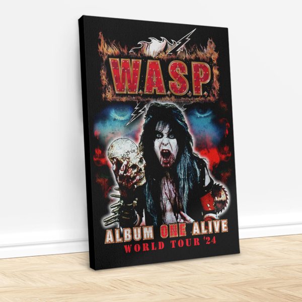 W.A.S.P. Rectangle Canvas With Inner Frame - HOATT 7488
