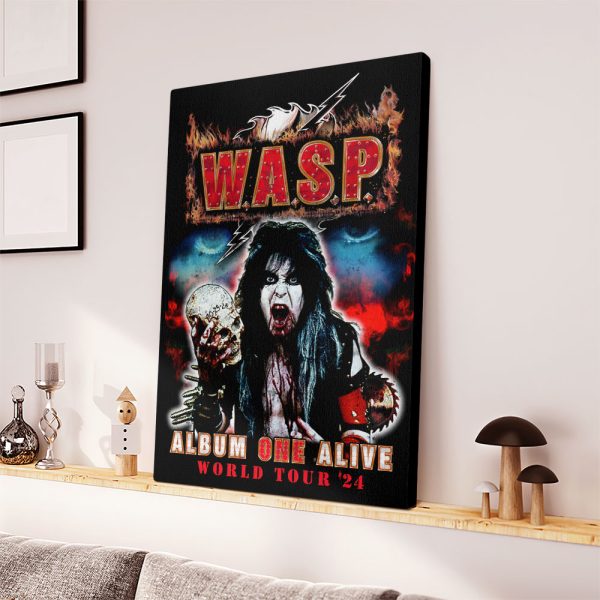 W.A.S.P. Rectangle Canvas With Inner Frame - HOATT 7488