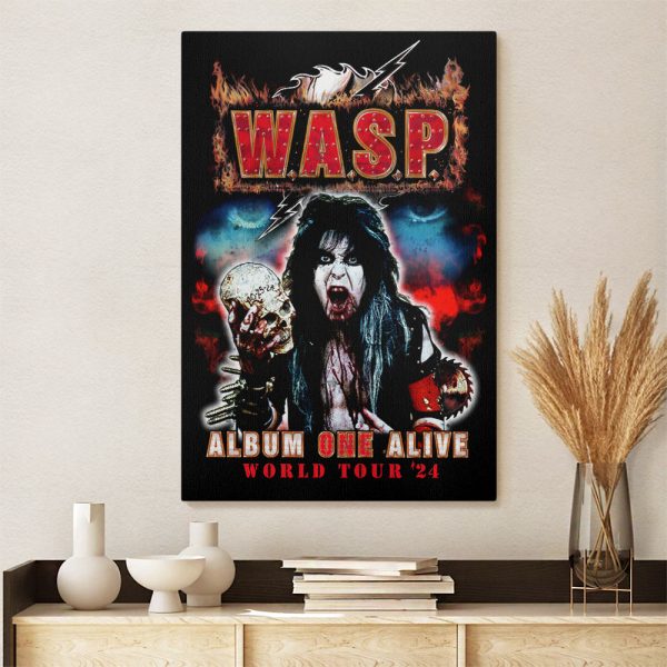 W.A.S.P. Rectangle Canvas With Inner Frame - HOATT 7488
