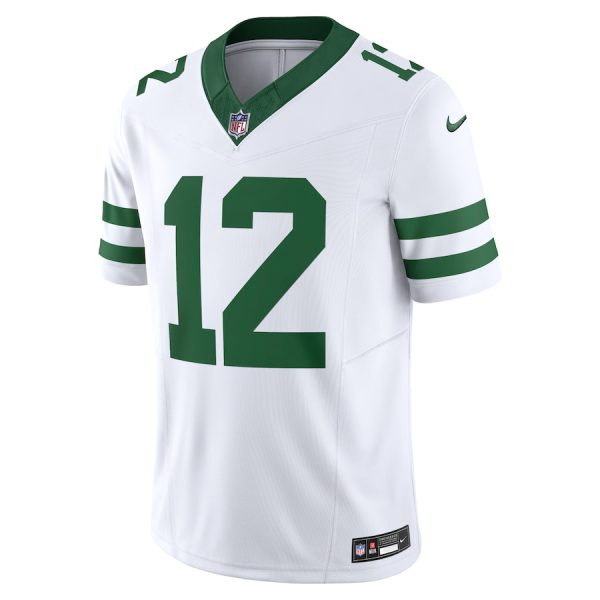 Men's New York Jets Joe Namath Nike Legacy White Vapor F.U.S.E. Limited Jersey - GNE DROP431